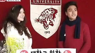 AMWF Ana Santos Portuguese Woman Interracial Date Korean Man