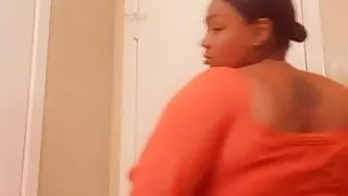 Solo ssbbw ebony shaking huge tits