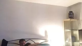 Wife rides me good, I fuck her fast till we both cum