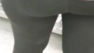 Muslim step mom blowjob in restaurant under table - swallow