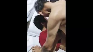 Chinese Granny Gets Fucked Hard On Film