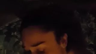 girlfriend  sucks bbc young model