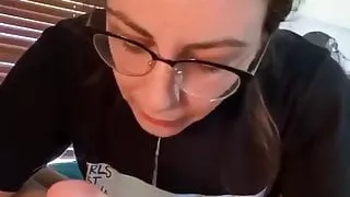 Capri spit on her own feet