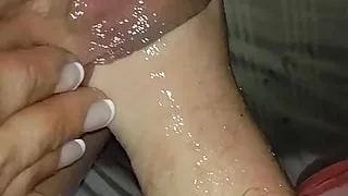 stretching her open with her help