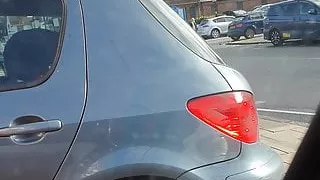 Step mom caught fucking step son in BMW 3 series