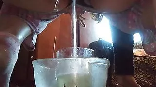 Fill up a glass with my sweet piss