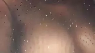 African girl Big boobs in da club