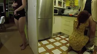 I catch my roommate fucking