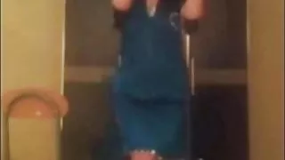 My wife Laila is dancing for you, my great sir (bbc)