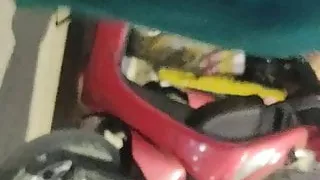 Penty showing in public