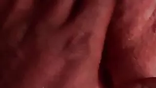 Fingering that BBW fat pussy