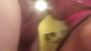 Hot wife sucks blindfolded