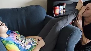 TSM - Dylan Rose has her socked and barefeet worshiped