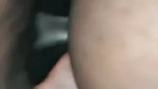 Getting destroyed and loving it gorgeous trans pounding me