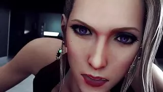 FFVII Scarlet and CLoud