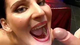 Amateur lucia denville get cums in mouth