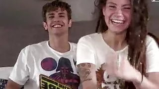 Busty new agent impresses potential client