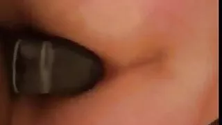 First Big Cock in Her Ass!