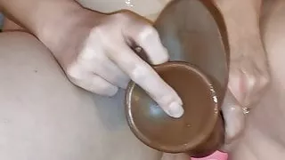 Pawg struggling with new bbc diesel dildo pt2