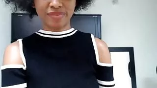 Hairy ebony webcam part 2