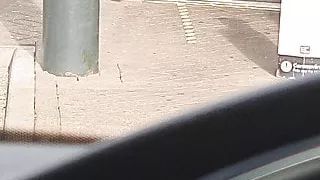 Salewomen fucked through leggings by Bulgarian customer