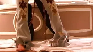 Helping Hot Girl Allysin Get Dressed