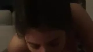 Wife pissed off her friend so her friend sucked my balls dry