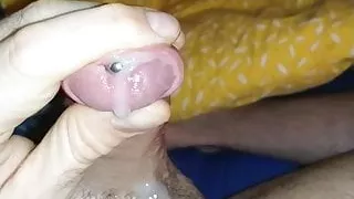 Morning cumshot