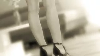 It's a kind of foot job