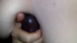 Femme cocu, baise brutale avec un taureau trio interracial