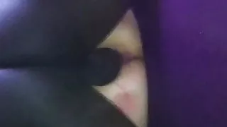 Femme cocu, baise brutale avec un taureau trio interracial