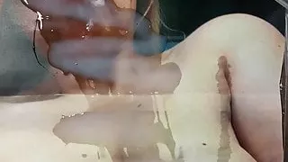 Cumslut Johanna topless Tribut