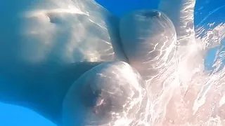 Underwater Boobs