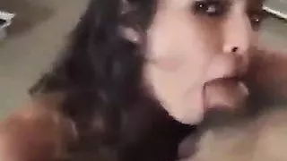 Stupid morrocan slut became a cocksucker