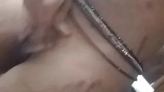 Agnes Mendy masturbates on the net