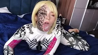 Anti-Venom, Deep Sucking and Sensual Fucking - Cosplay