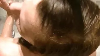 MyDirtyHobby - Hot shower sex with German skinny amateur