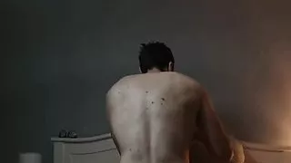 Horny sub male humps pillow