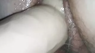 DMZingergapping making her pussy fart