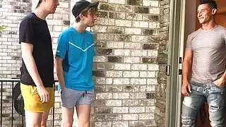 Hot Young Twink Boy Stepbrothers Fucked By Their Muscle Hunk