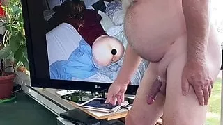 Cunt and Ass with Horse Cock Dildo