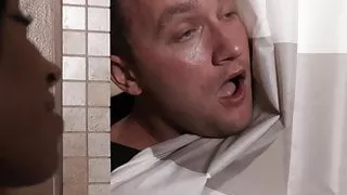 Horny Milf Fucks Her Daughter's Boyfriend In The Shower