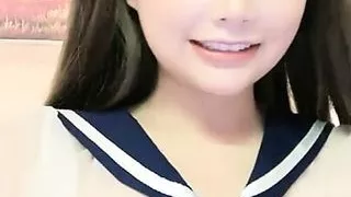 Chinese Webcam Sweet cute girl with plump ass masturbate