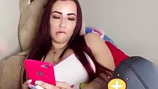 Hot Latina Girl exposes Pussy in Webcam 2