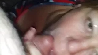 Sexy MILF Sucking Dick