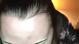 Sexy BBW sucking BBC