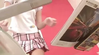 You can have a nice little peak at my panties while I tidy u