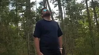 I got hot running so I took off all my clothes