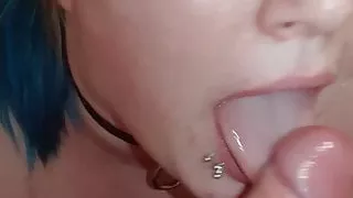 Daddy helps me to suck his hard dick (Swedish)