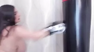 Big boobs Boxing